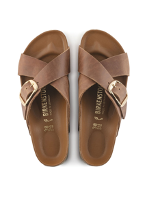 Siena Big buckle FL sandal Cognac Birkenstock 