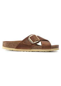 Siena Big buckle FL sandal Cognac Birkenstock 