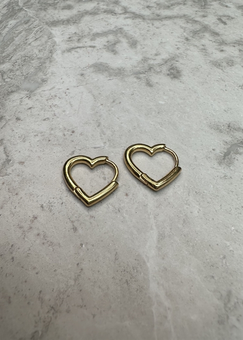 Cupid hoops Forgyldt Pico 