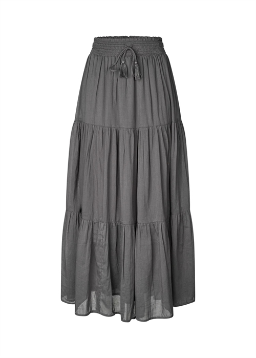 Diamond maxi skirt Washed Black Lollys Laundry 