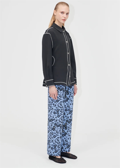 Elasticated straight structure stretch buks Night Ditzy Floral/Day Ditzy Floral Stine Goya 