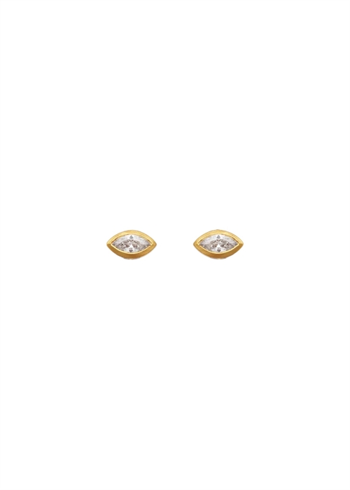 Ea earrings Forgyldt Maanesten