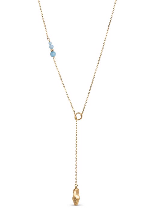 Blanca necklace Blue Enamel 