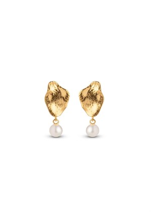 Caia small earring Pearls Enamel 