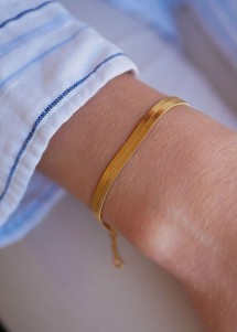 Caroline bracelet Gold Enamel 