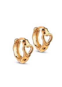 Kajsa hoops Forgyldt Enamel 