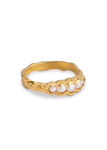 Idora ring Pearl Enamel 