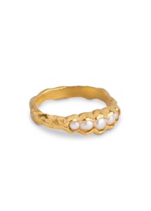 Idora ring Pearl Enamel 