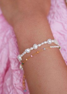 Lola perla bracelet Dreamy/Pearl Enamel 