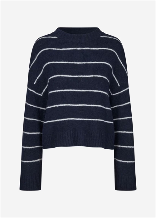 Ennaples ls knit 7278 Navy Blazer/Gardenia Envii 