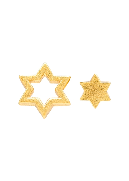 Family Star ørering Forgyldt Lulu Copenhagen 