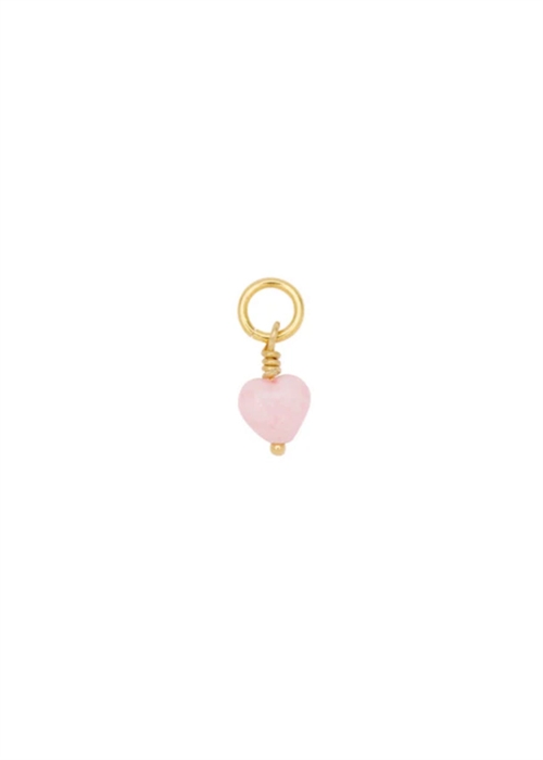 French mini heart pendant Powder Pico 