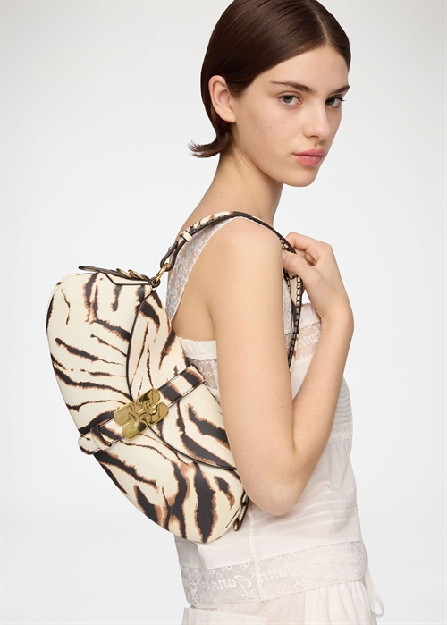 B-Kat zebra bag Egret  C2050002 Ganni 