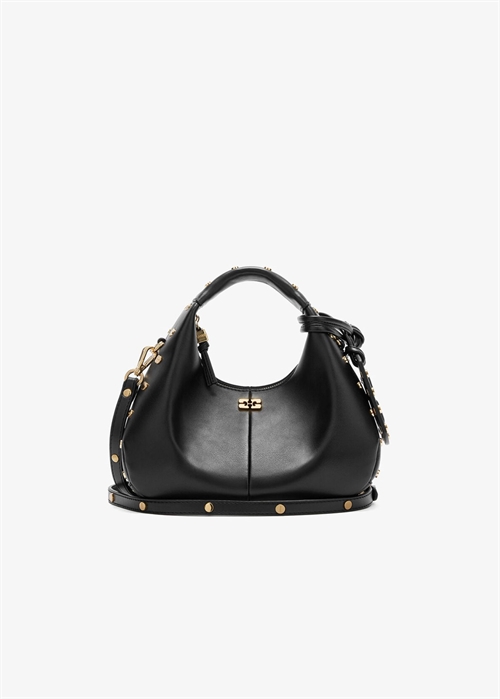 Hobo mini studs Black B2070100 Ganni 