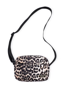 Tech Fabric A5136 festival bag Leopard Ganni