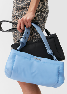 A4428 pillow shoulder bag Forever Blue Ganni 