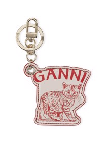 A5002 kitten keychain Egret Ganni 