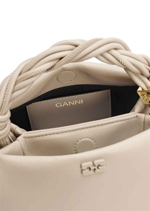 Small bou taske Oyster Gray A5245 Ganni 
