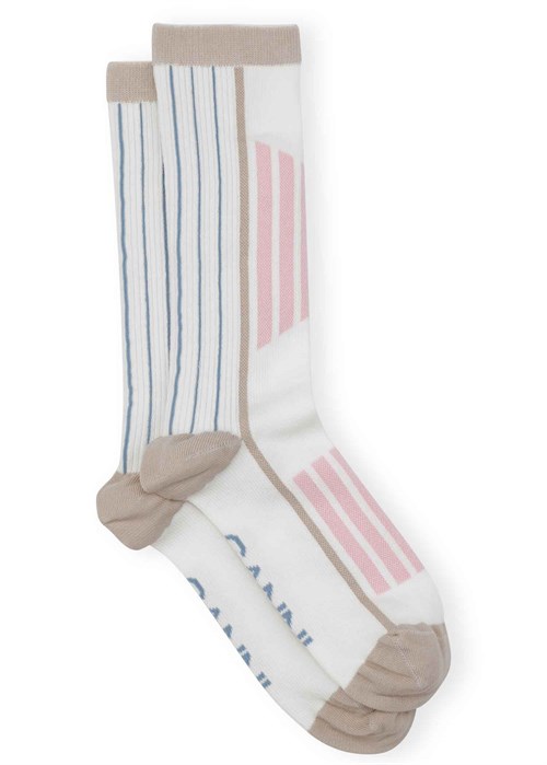 Sporty socks Egret A5294 Ganni 