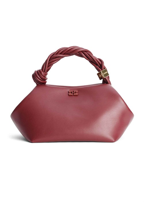 Small bou taske Burgundy A5313 Ganni 