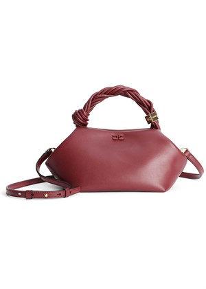 Small bou taske Burgundy A5313 Ganni 
