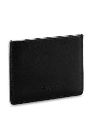 Bou card holder Sort A5392 Ganni 