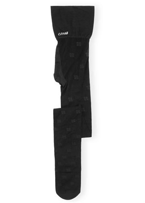 Buttefly Lace Tight Sort A5545 Ganni 