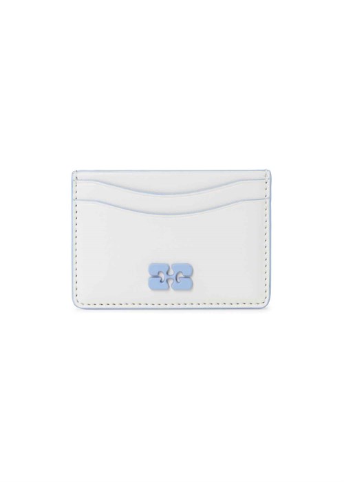 Bou Card Holder Egret A5714 Ganni 