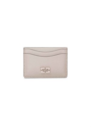 Bou card holder Oyster Gray A5962 Ganni 