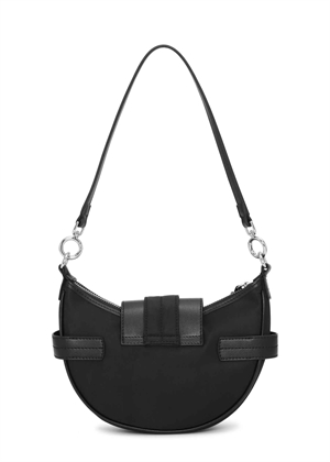 Bucky small crossbody nylon taske Sort A6134 Ganni 