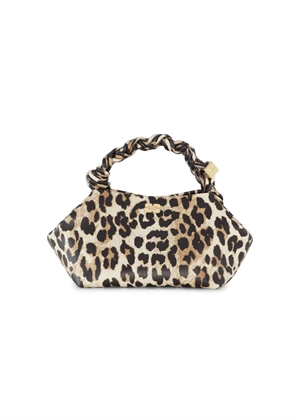 Ganni taske small print bag Leopard A6494 Ganni 