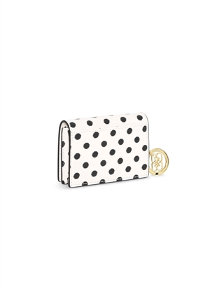 Ganni Bou kotholder with flap print dots Egret A6542 Ganni 