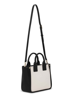 Small Pocket canvas tote Black A6795 Ganni 