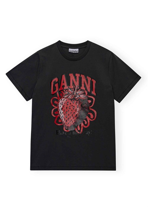 Strawberry tee Volcanic Ash T3769 Ganni 