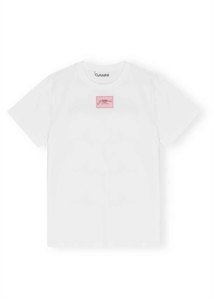 Collage tee Bright White T4157 Ganni 
