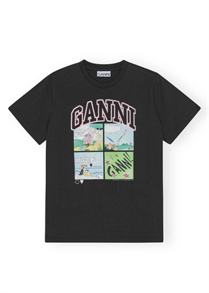 BD Teddy tee Phantom T4287 Ganni