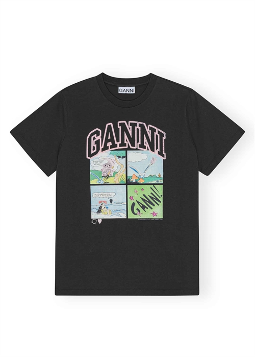 BD Teddy tee Phantom T4287 Ganni