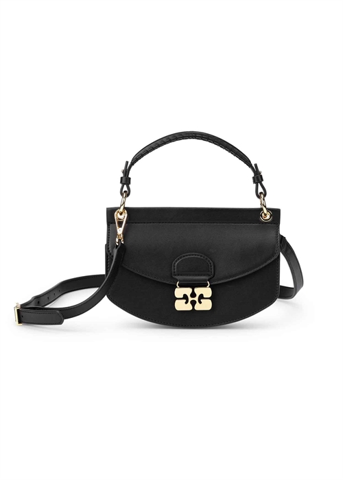Apo-G taske mini top handle Sort A6349 Ganni 