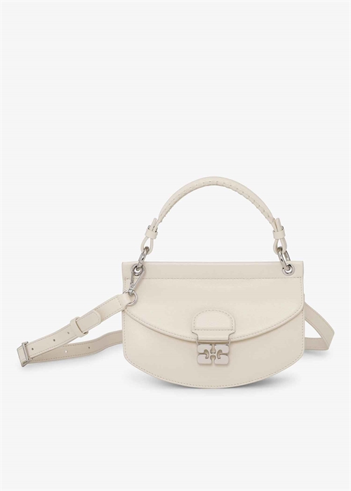 Apo-G mini top handle bag Egret A6521 Ganni 