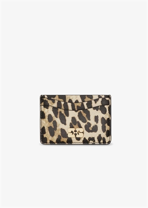 Bou print kortholder Leopard A6541 Ganni 