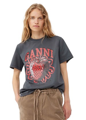 Strawberry tee Volcanic Ash T3769 Ganni 