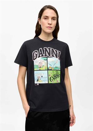 BD Teddy tee Phantom T4287 Ganni