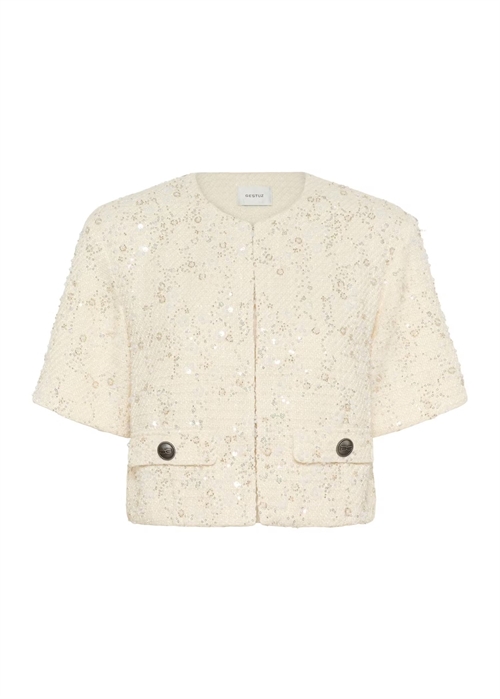 Chanaya ss jakke Off White Pearls Gestuz 