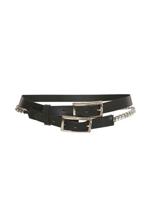 Birna waist chain belt Sort Gestuz 