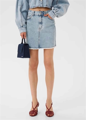 Dea hw mini skirt Light Blue Denim Gestuz 