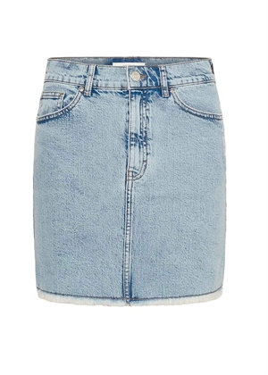 Dea hw mini skirt Light Blue Denim Gestuz 