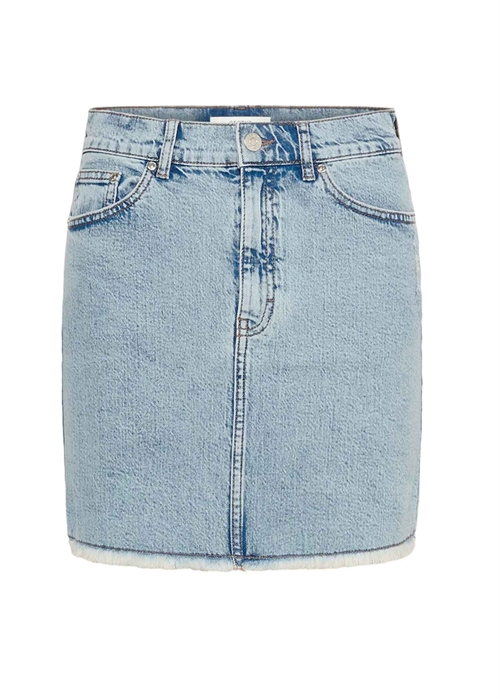 Dea hw mini skirt Light Blue Denim Gestuz 