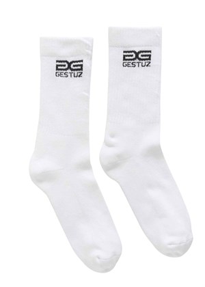 Gestuz new Logo sock Bright White Gestuz