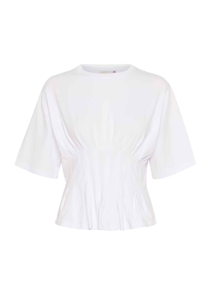Inez tee Bright White Gestuz 