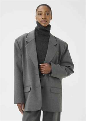 Paula blazer Dark Grey Melange Gestuz 